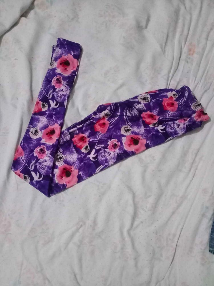 Floral Print Leggings