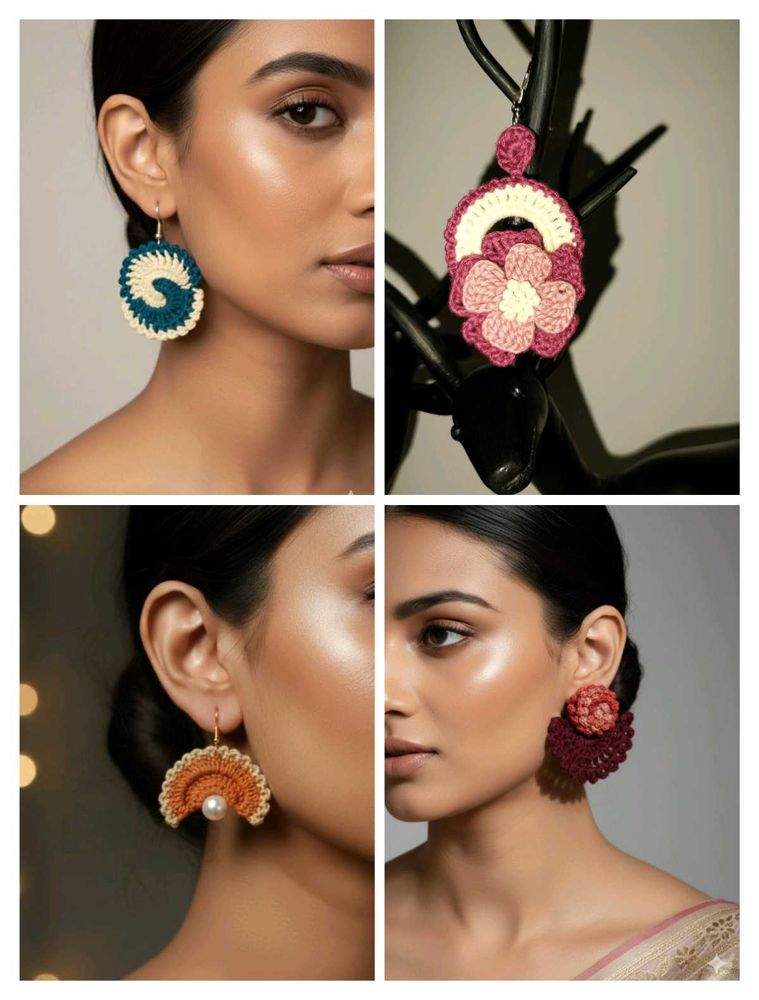 Handmade Crochet Earings