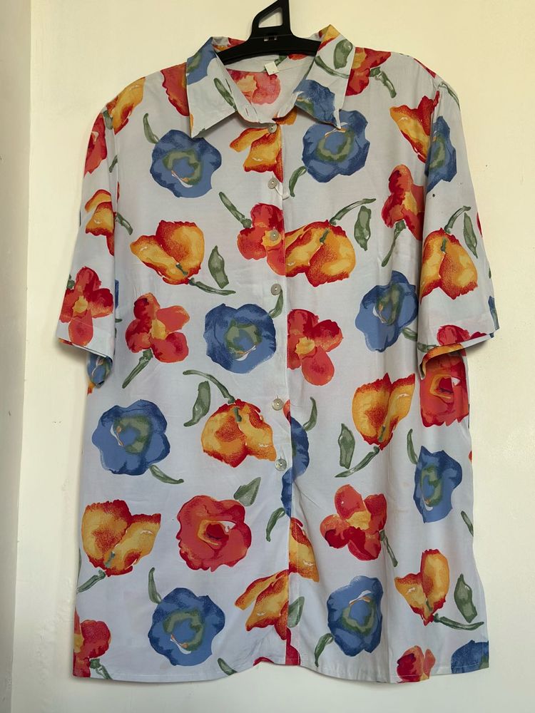 Floral Print Shirt