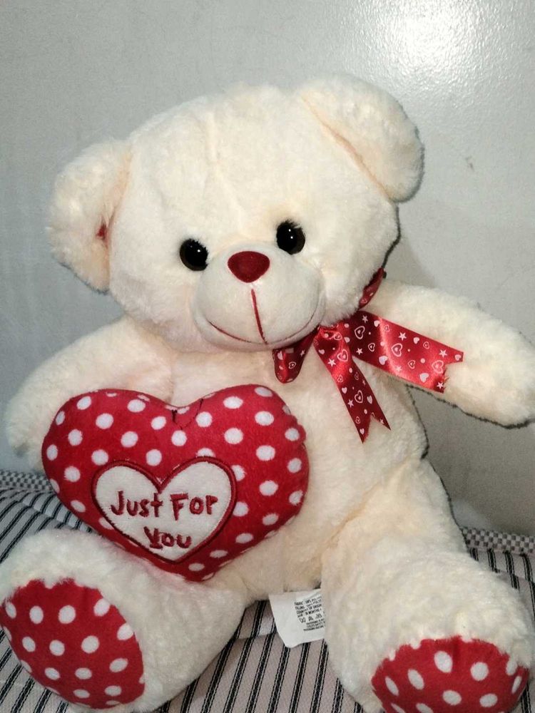 Adorable Teddy Bear with Heart
