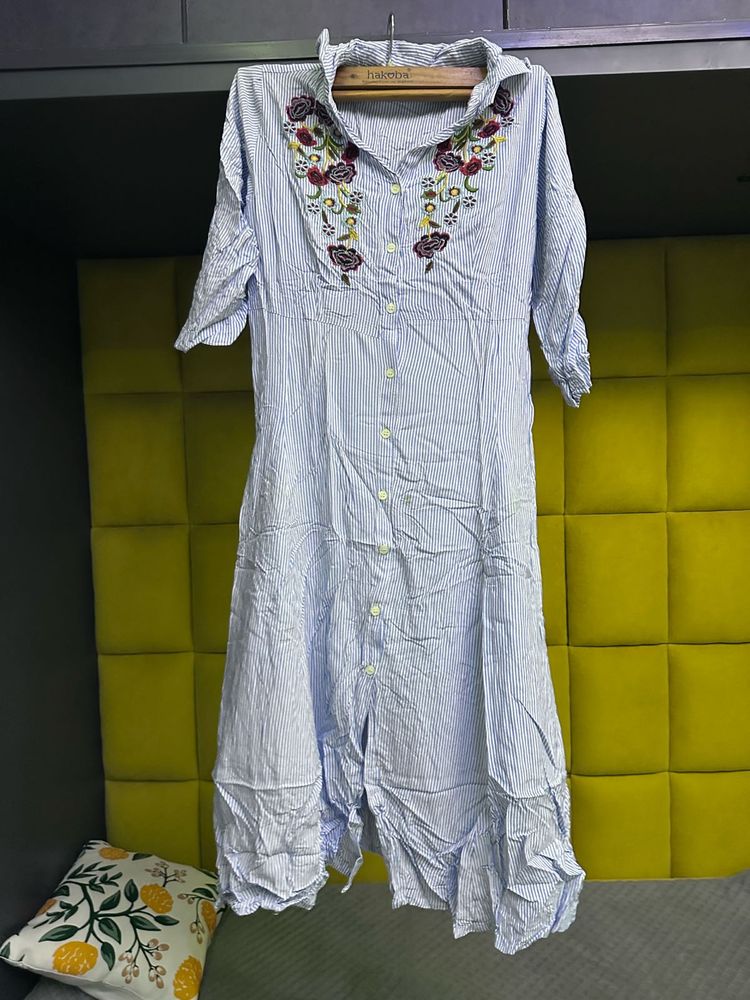 Zara Shirt Dress Or Kurti