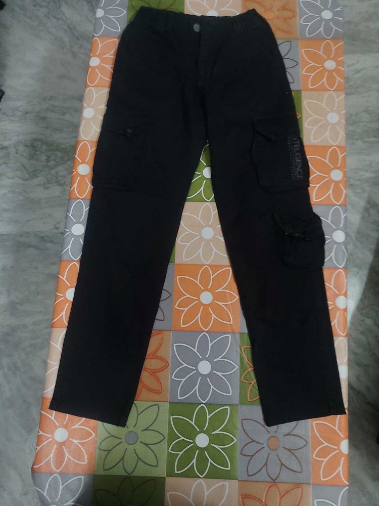 Black Cargo Pants