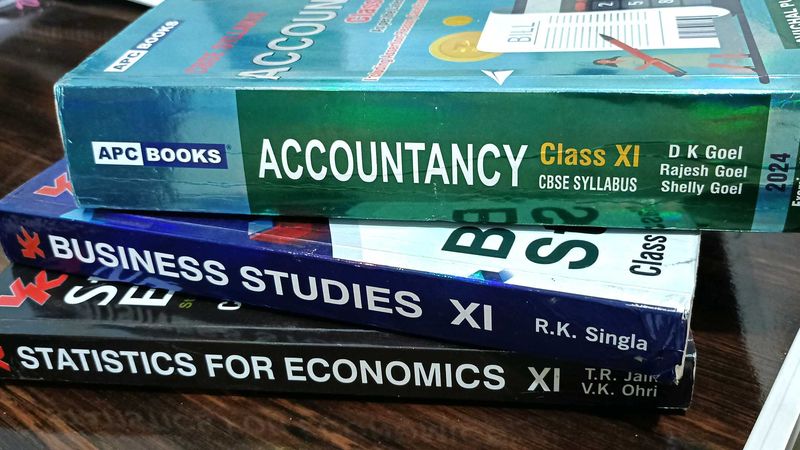 Class XI Textbooks - Accountancy, Business Studies