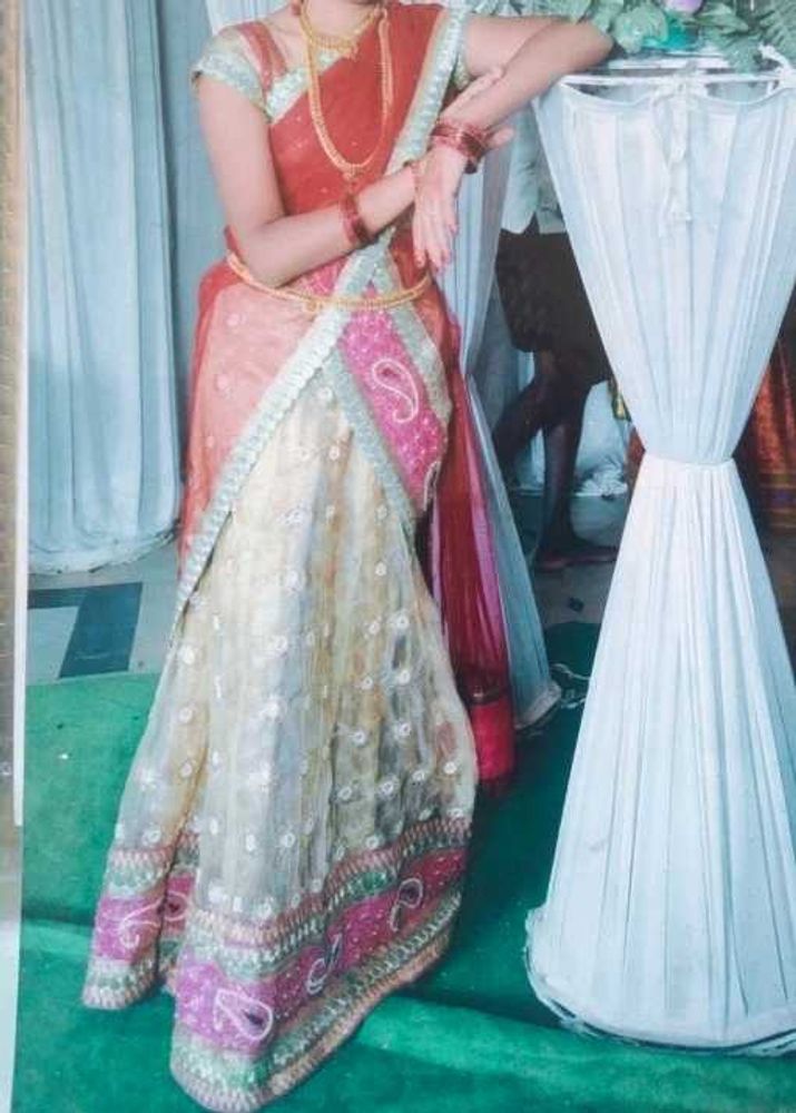 bridal lehenga with heavy embroidery