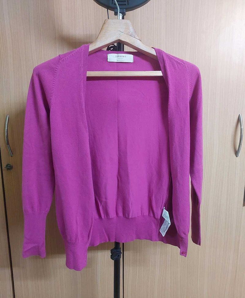 Zara Open Sweater