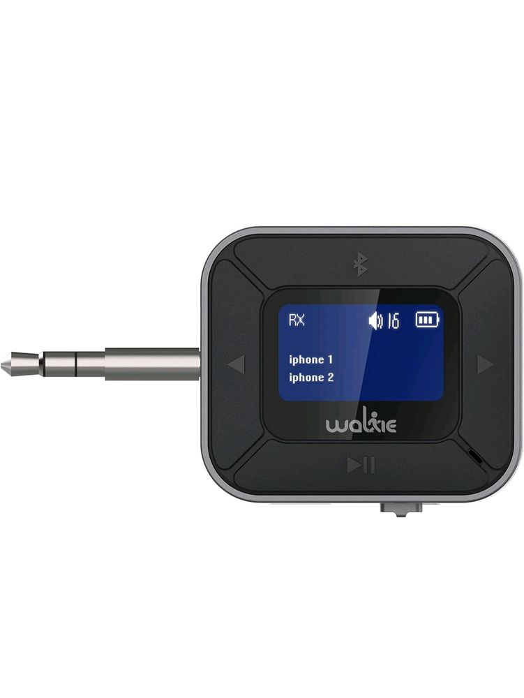 Walkie 2 in 1 LCD Display Bluetooth Transmitter