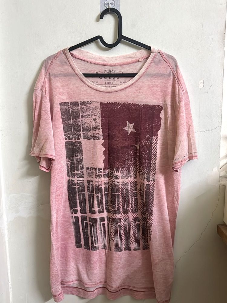 Guess regular fit t shirt