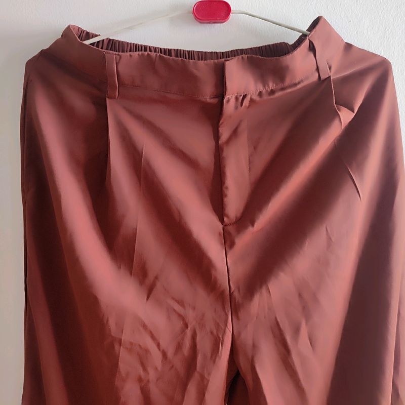 Brown Flare Pants