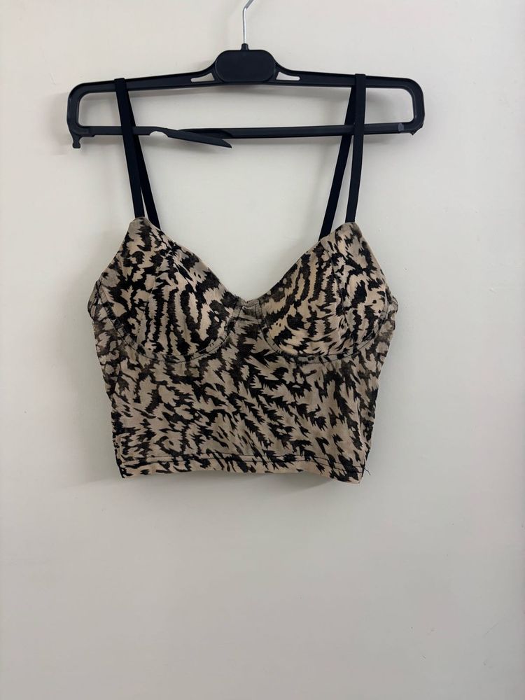 URBANIC MESH CORSET TOP