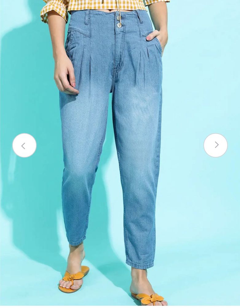 Light Wash Denim Jeans