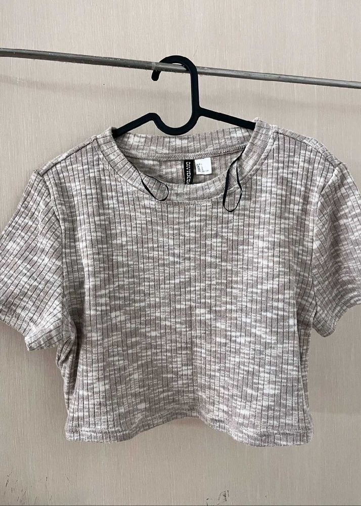 Ribbed Crop Top