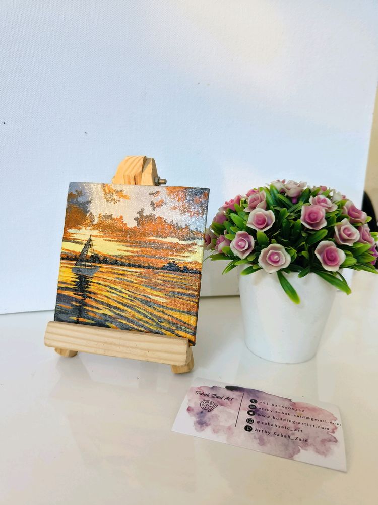 Beautiful Sunset Lake View