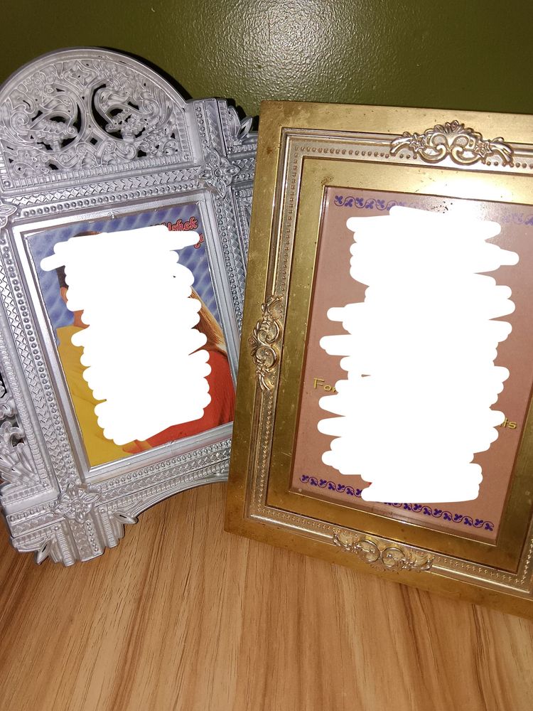 🌿 Vintage Ornate Photo Frames - Set of 2 🌿