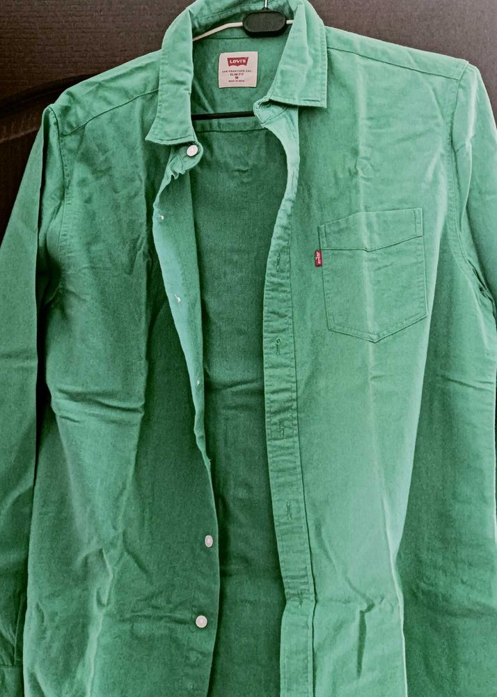 Levi's Green Casual Shirt