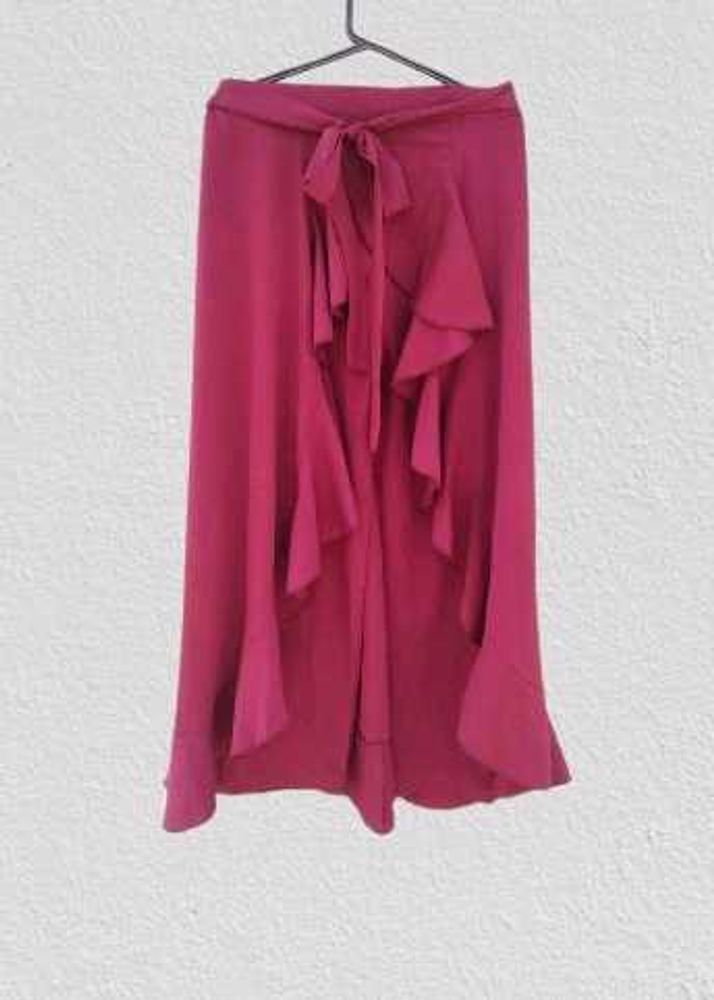 Skirt With Plazo