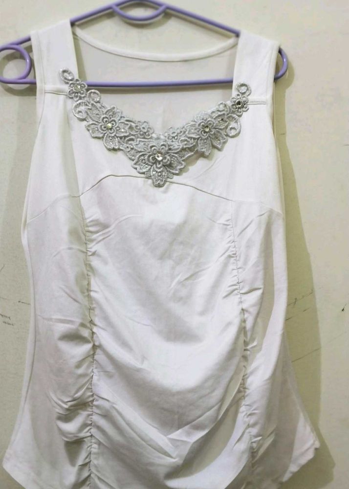 White Tank Top