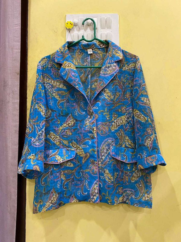 Paisley Print Top Bust 36/38