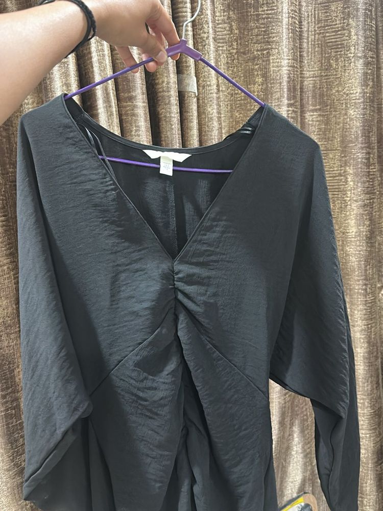 BLACK DRESS KNEE LENGTH