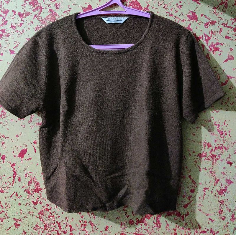 Brown T-Shirt/Top