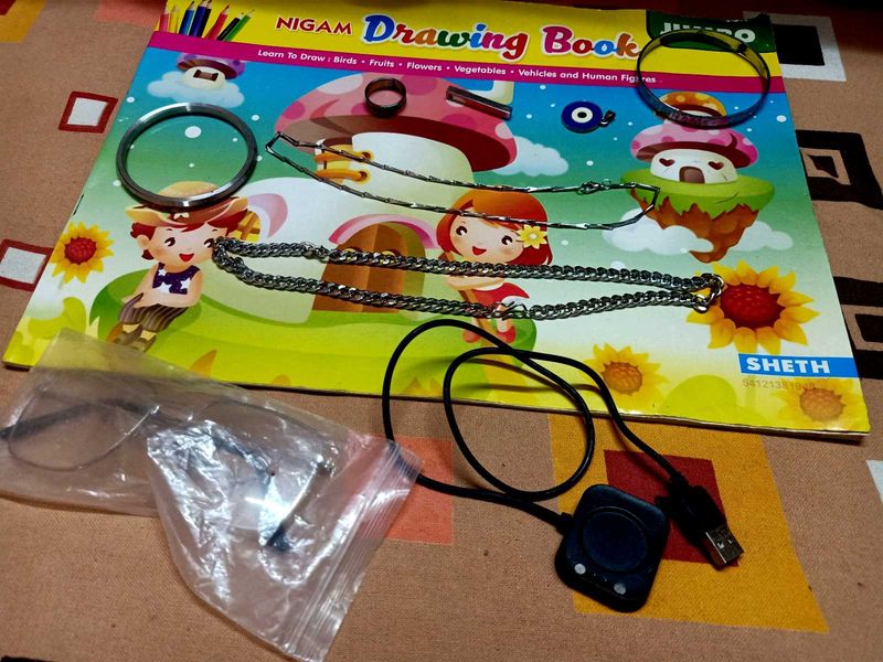 Accessories +Free Drawing Book ( New)