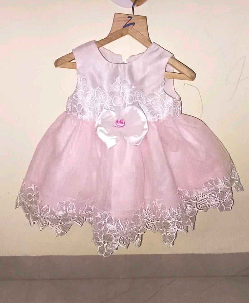 🌸Pink Floral Baby Dress🌸