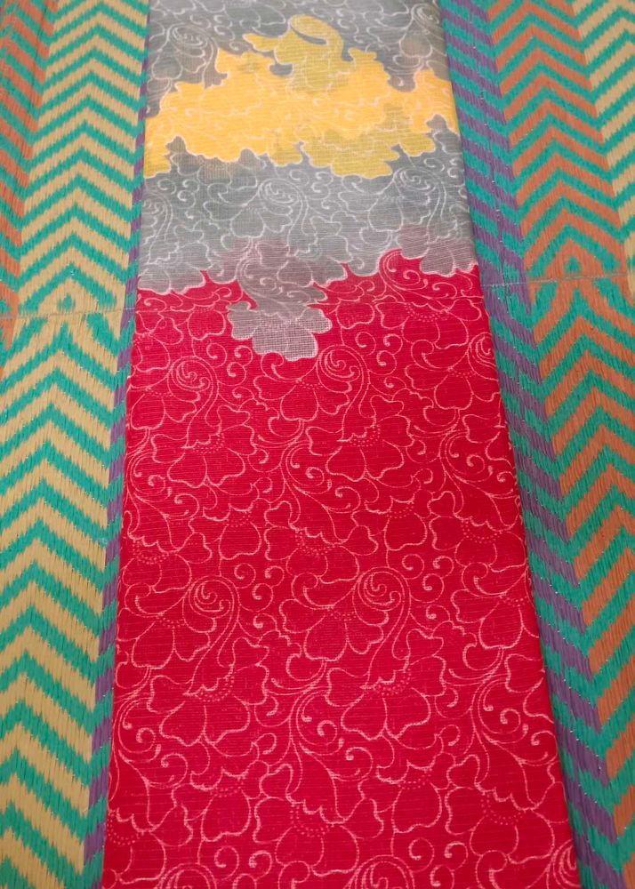 Multicultural Cotton Saree