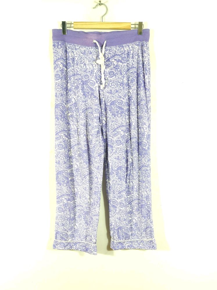 Nautica Lavender Printed Casual Night Pant(women)