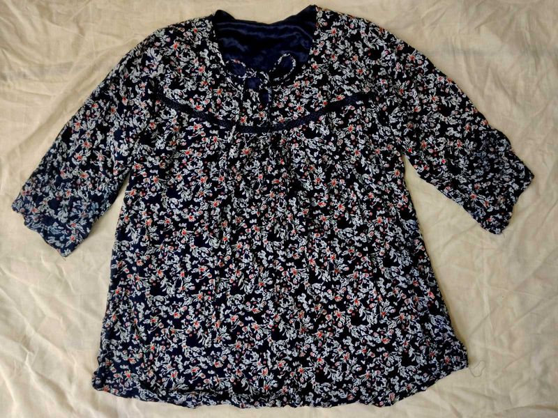 Floral Print Top
