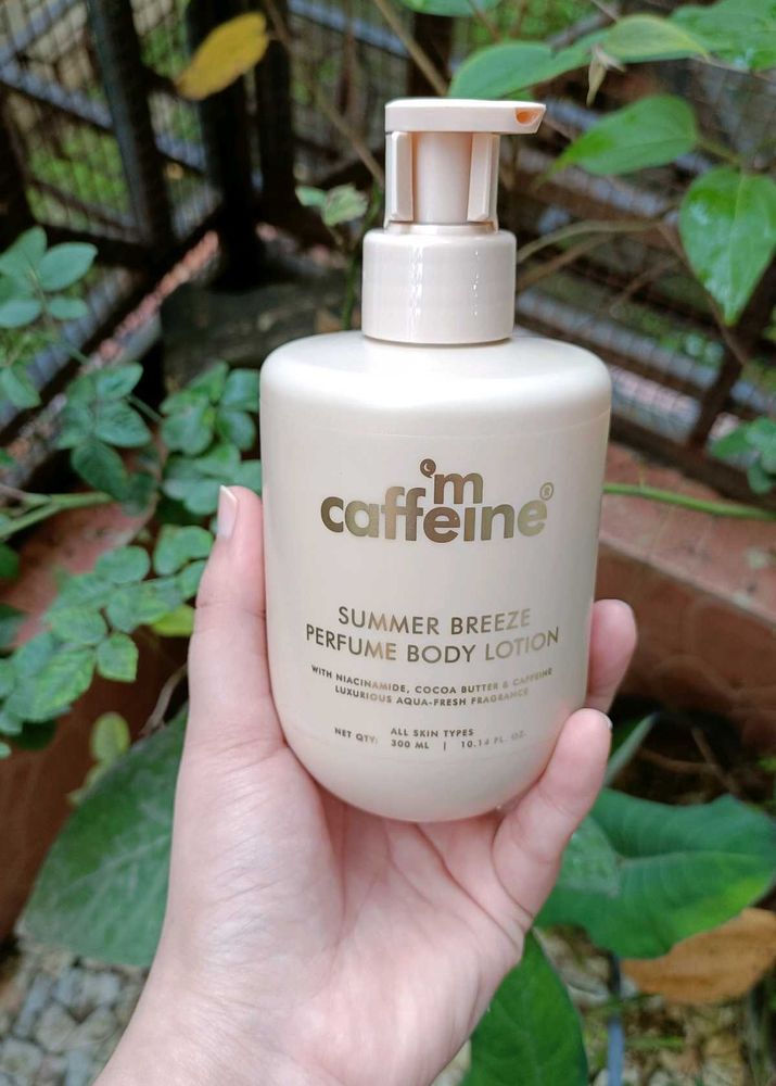 MCaffeine summer Breeze perfume Body Lotion