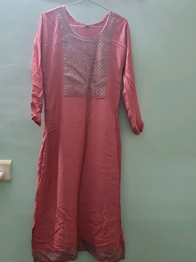 Pink Kurti For Women