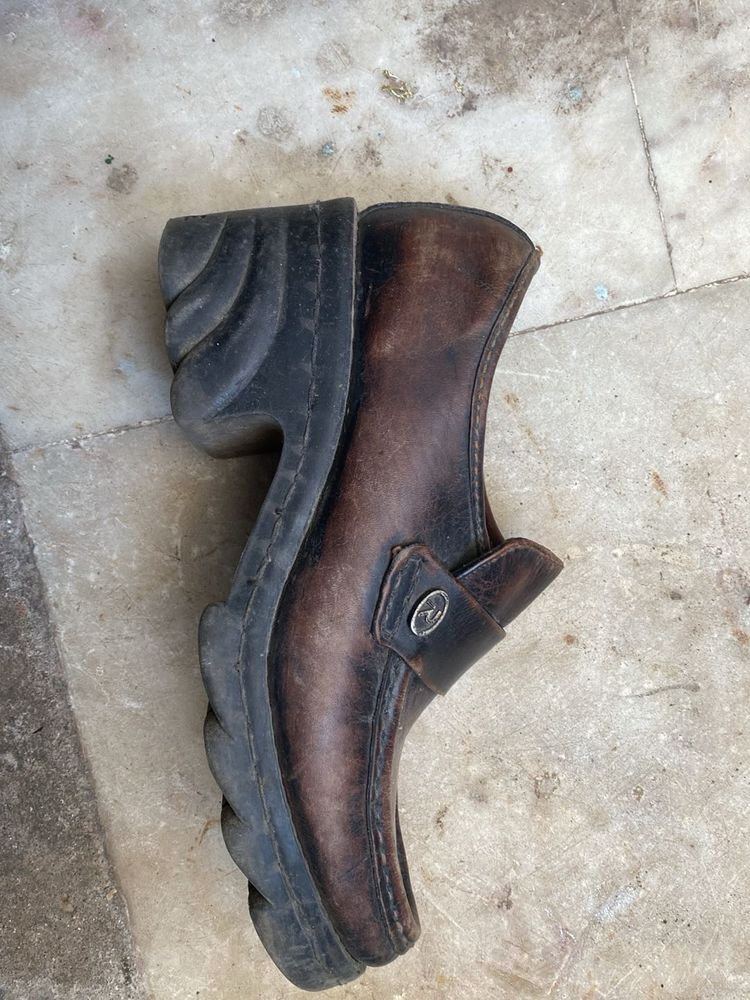 Brown Leather Loafers