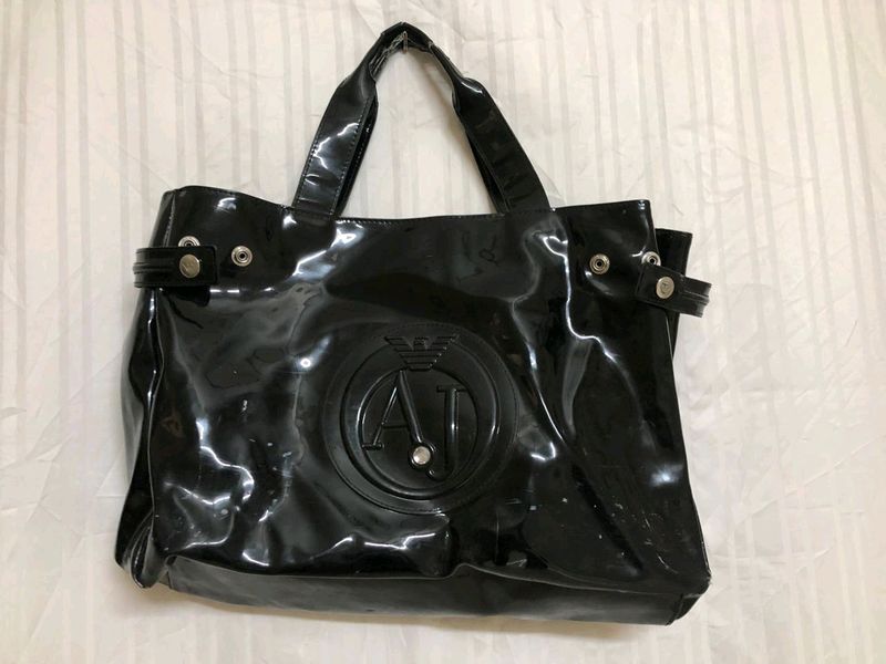 Armani Jeans Black Handbag