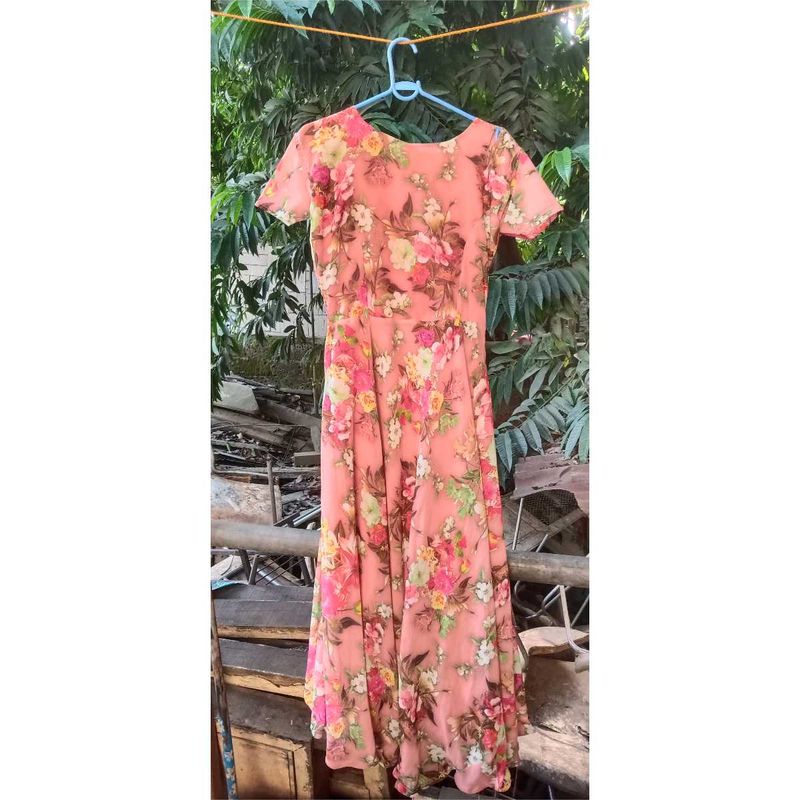 Floral Print Maxi Dress