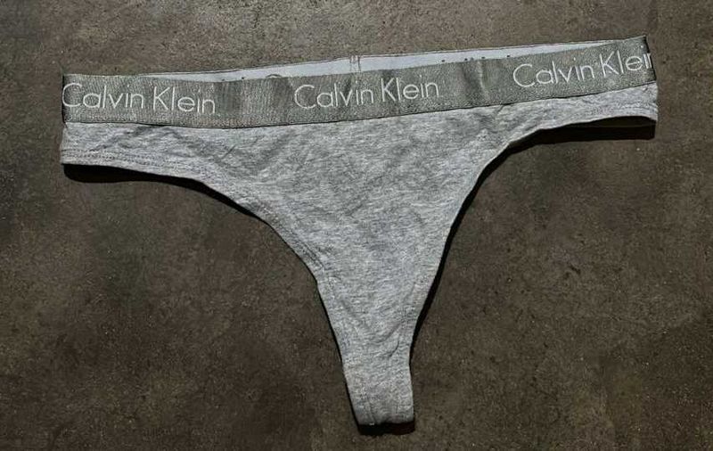 Calvin Klein Gray Thong