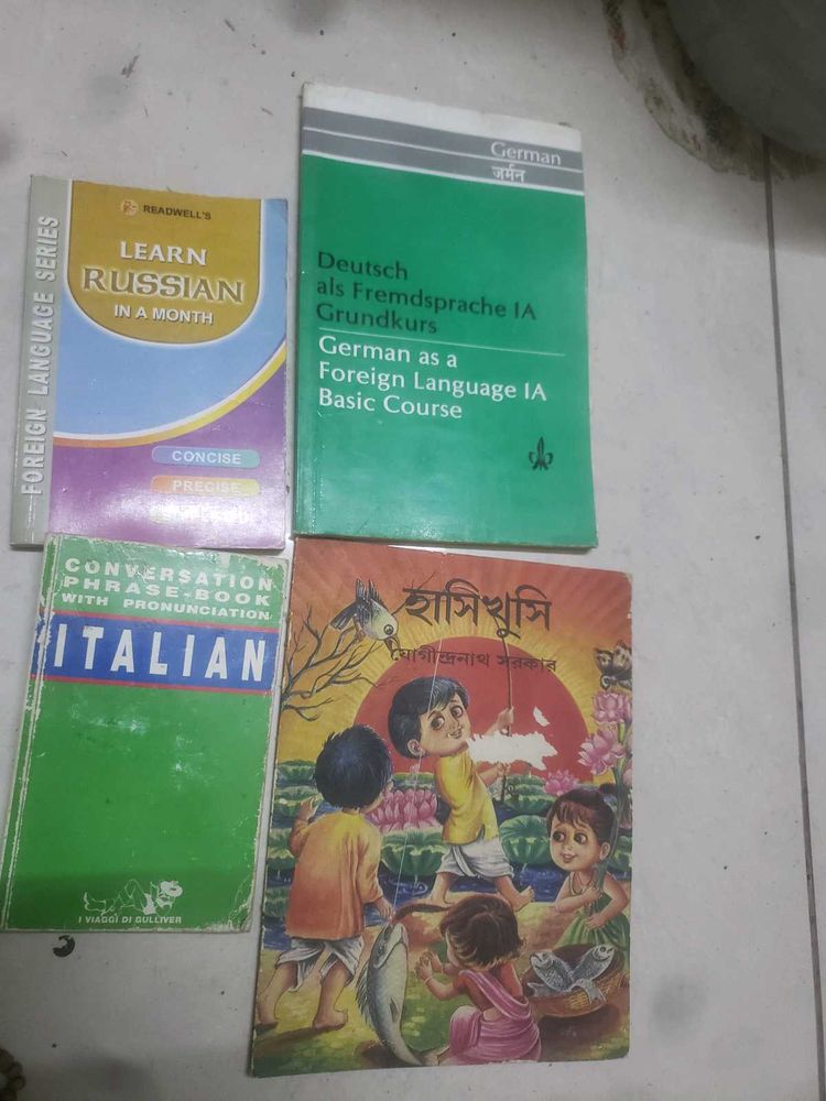 Russian German Italian Bengali Language Learning