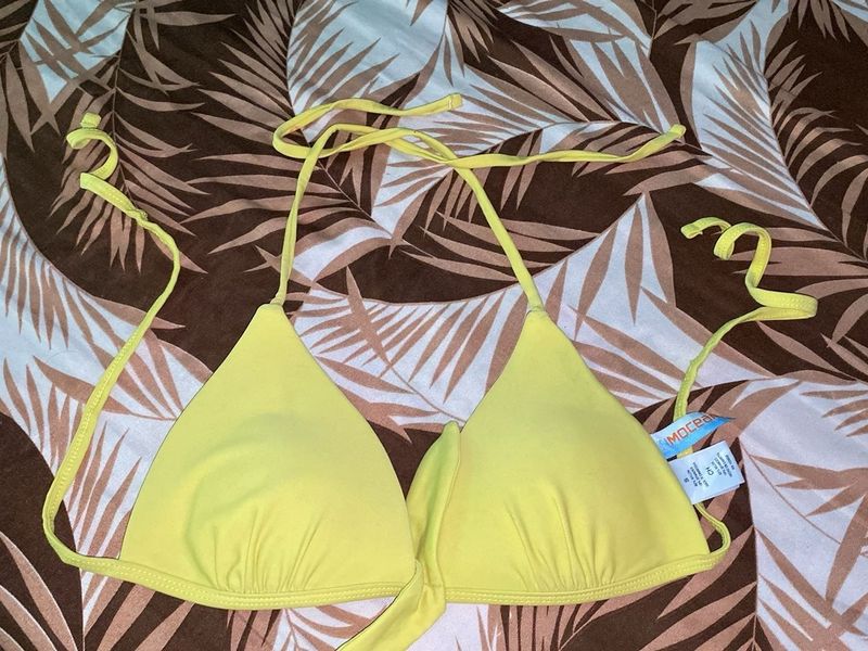 Yellow Bikini Top