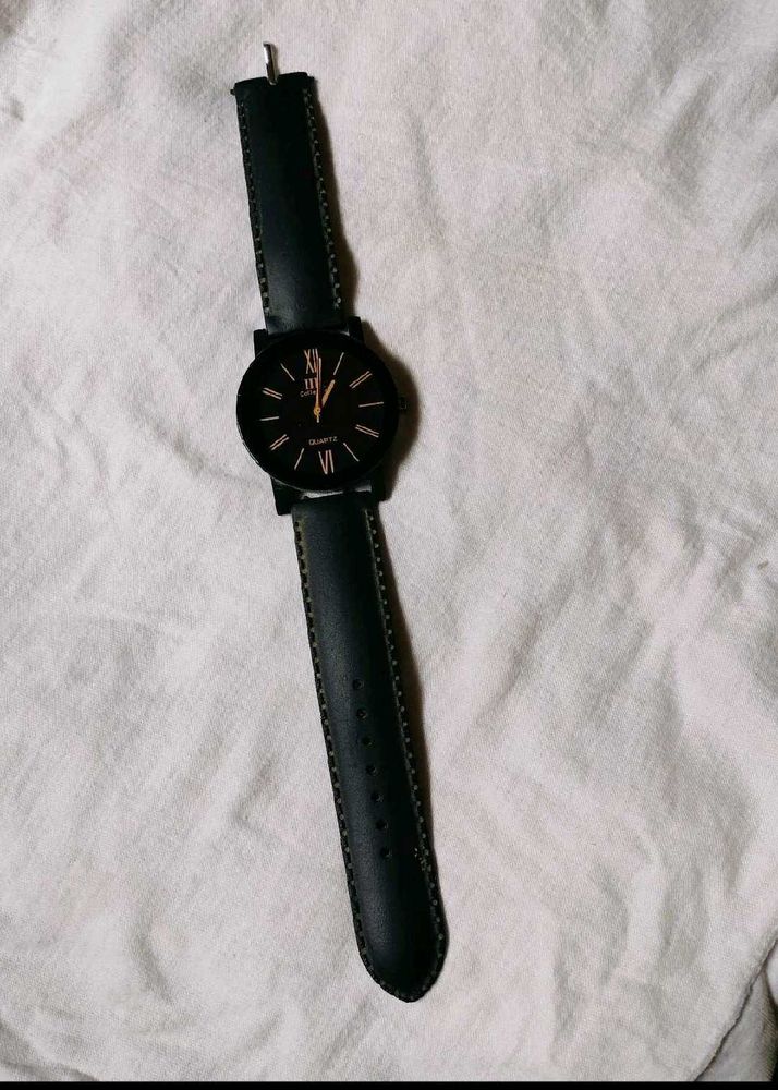 Black Wrist Watch Mens
