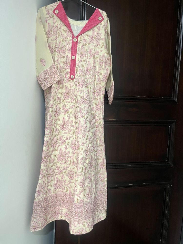Lucknavi Kalidar Kurta