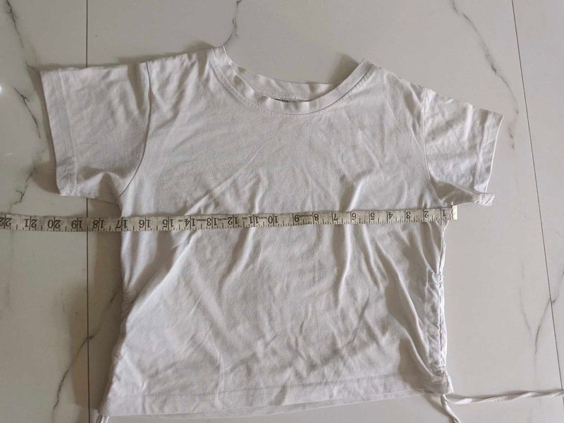 White Casual T Shirt