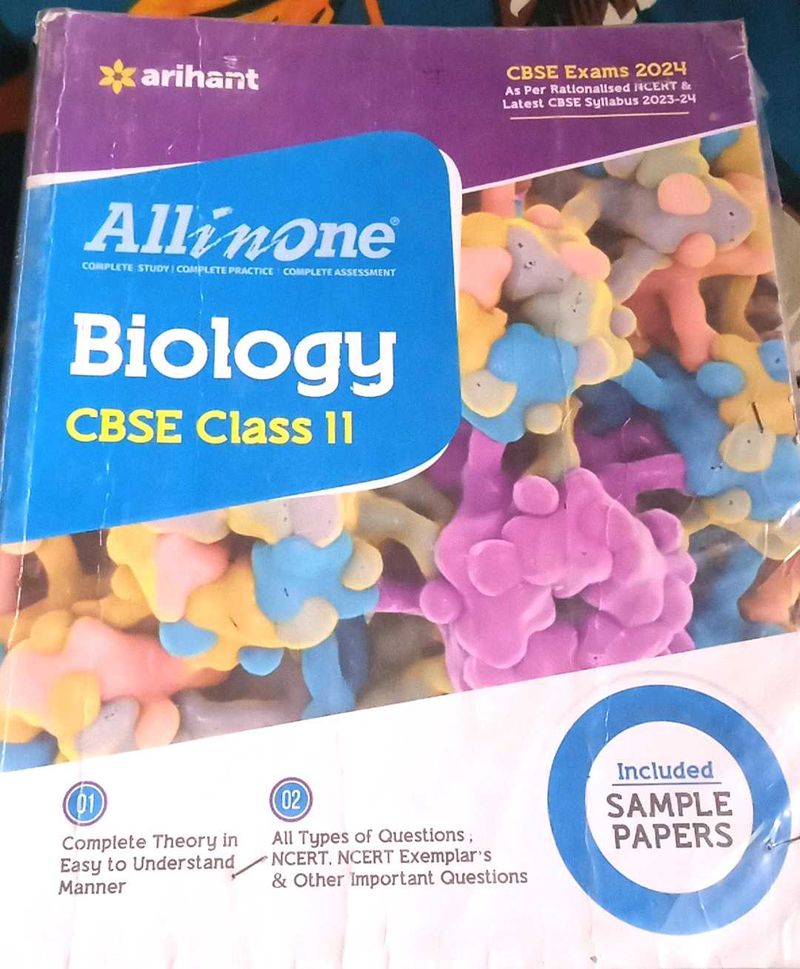 Arihant All In One Biology Book For 11th....