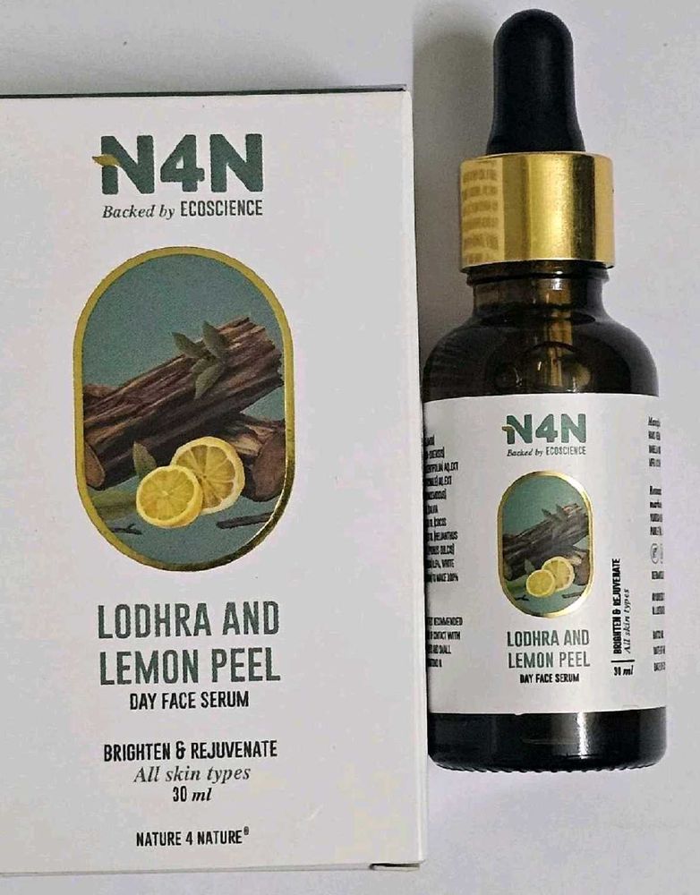 N4N Lodhra &amp; Lemon Peel Day Serum