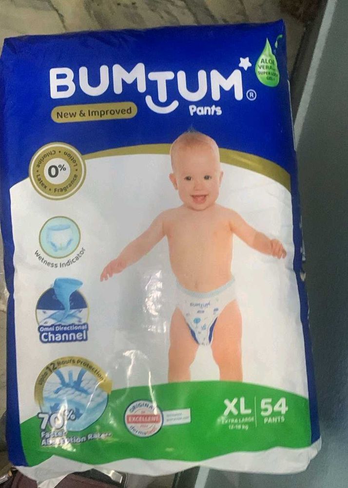 Bumtum Kid&#39;s Diaper (XL - 12 to 18 Kg)