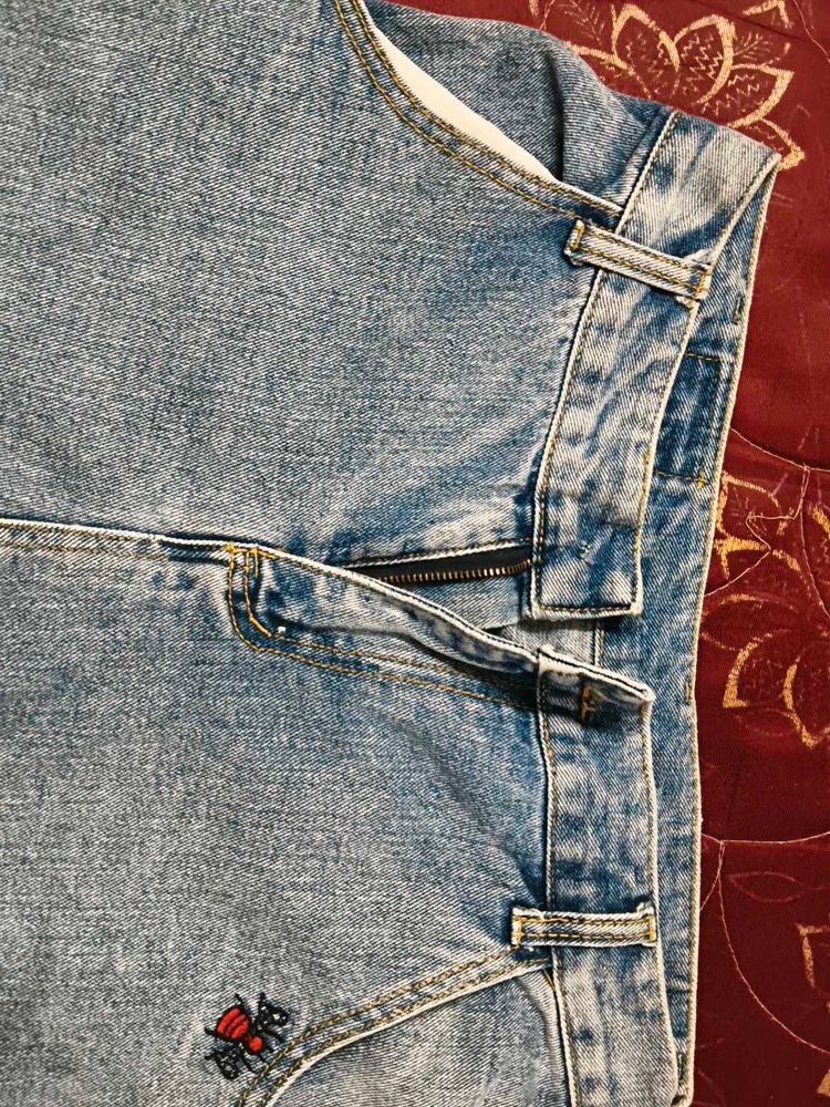 short denim capri for girls,women
