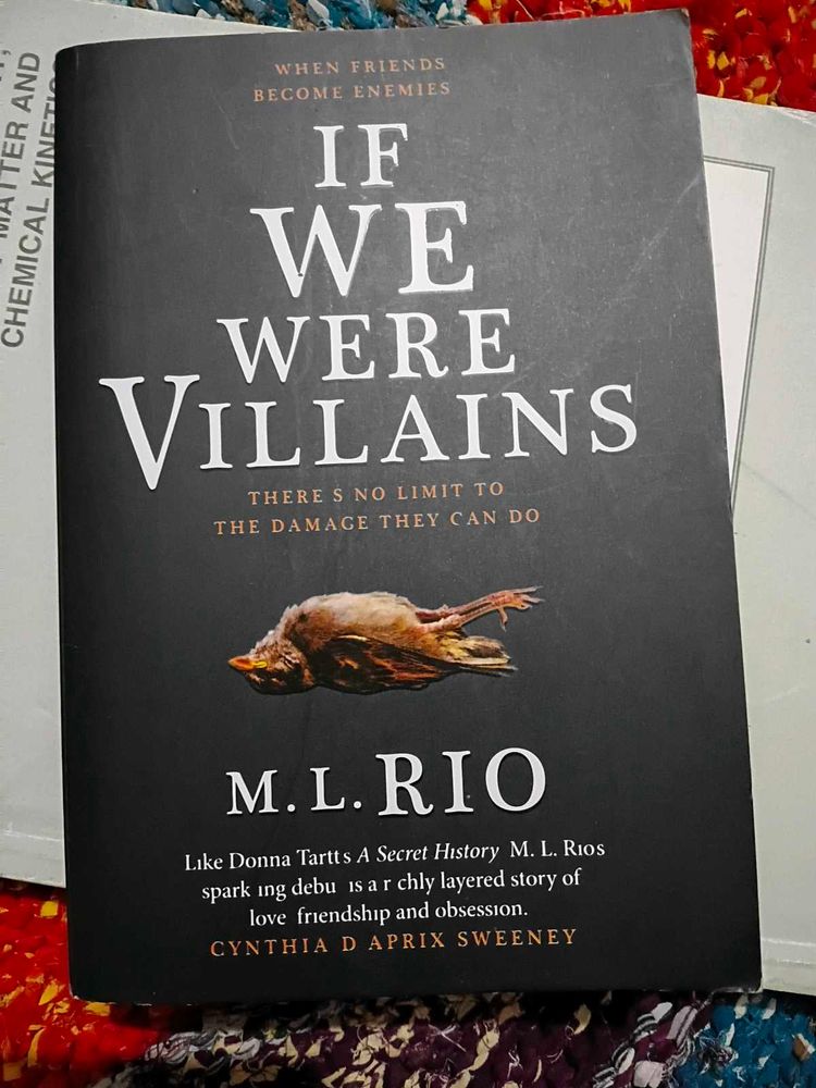 If We Were Villains By M.l.Rio