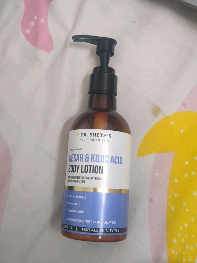 Dr. Sheth&#39;s Kesar Body Lotion