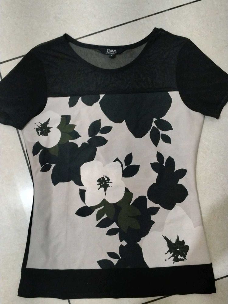 new Floral Print Top