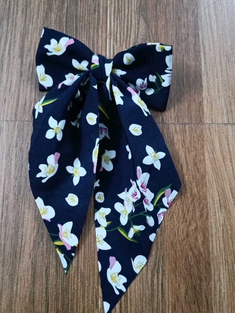 Floral Hair Bow