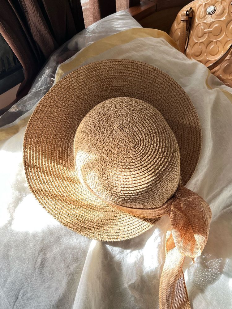 Chic Straw Sun Hat From Thailand