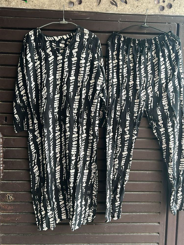Printed Kurta Set