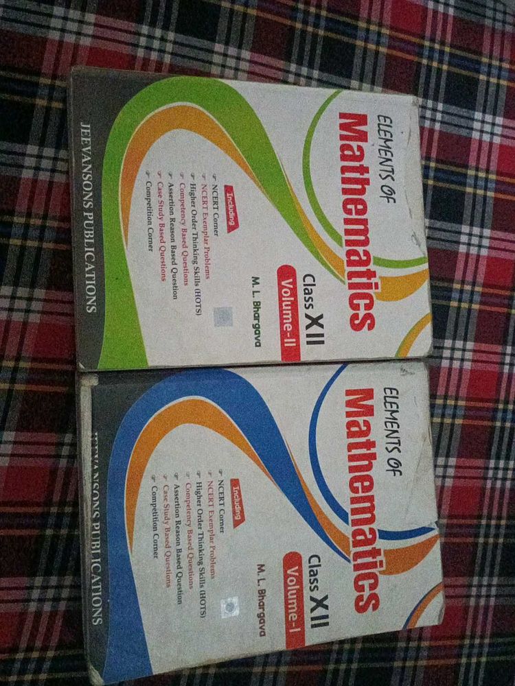 Class XII Mathematics Books